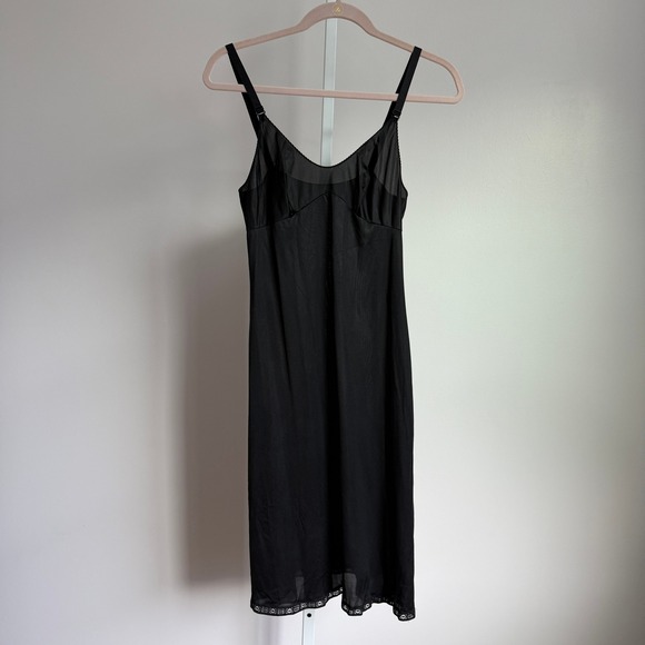 Sears Other - Vintage Sears The Doesnt Slip Full Slip Dress Lace Trim Size 32
